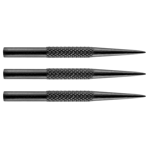 Knurled replacement dart points in black by Designa