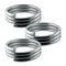 Flight spring rings in silver by Designa