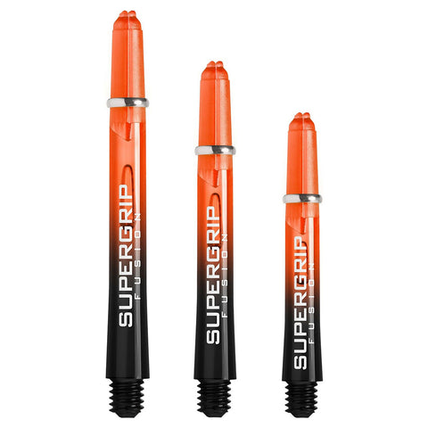 Supergrip Fusion shafts Orange 3 Sizes by Harrows