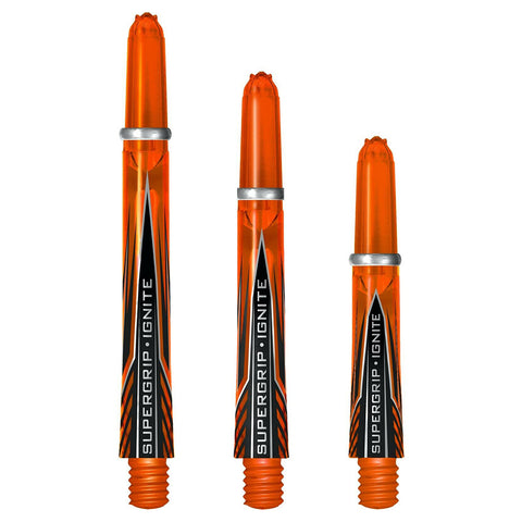 Supergrip Iginte shafts Orange 3 Sizes by Harrows