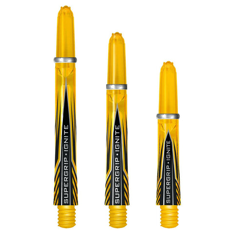 Supergrip Iginte shafts Yellow 3 Sizes by Harrows
