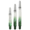 Eagle Claw dart shafts clear-green by Shot