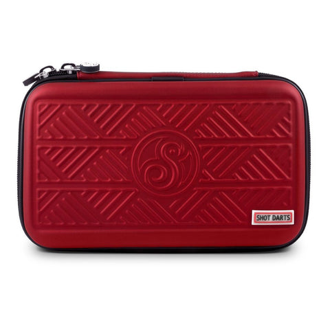 Tactical Dart Case front Red by Shot