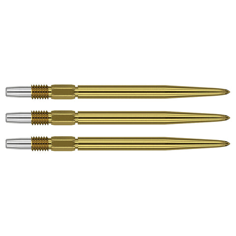 Swiss smooth dart points in gold by Target