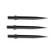 Freeflo smooth replacement darts points in black by Winmau