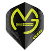 Mega Standard Michael van Gerwen MvG Design dart flight in black by Winmau