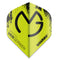 Mega Standard Michael van Gerwen dart flight in green by Winmau