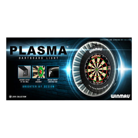 Winmau Plasma LED dartboard light features and information
