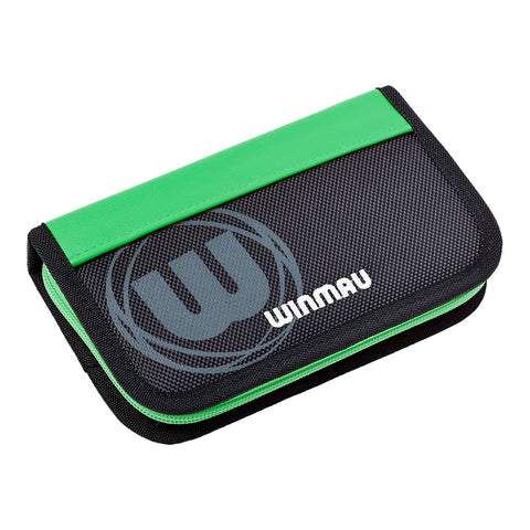 Urban Pro dart case in green, closed by Winmau