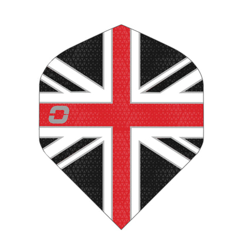 Union Jack style flight by Odin Darts