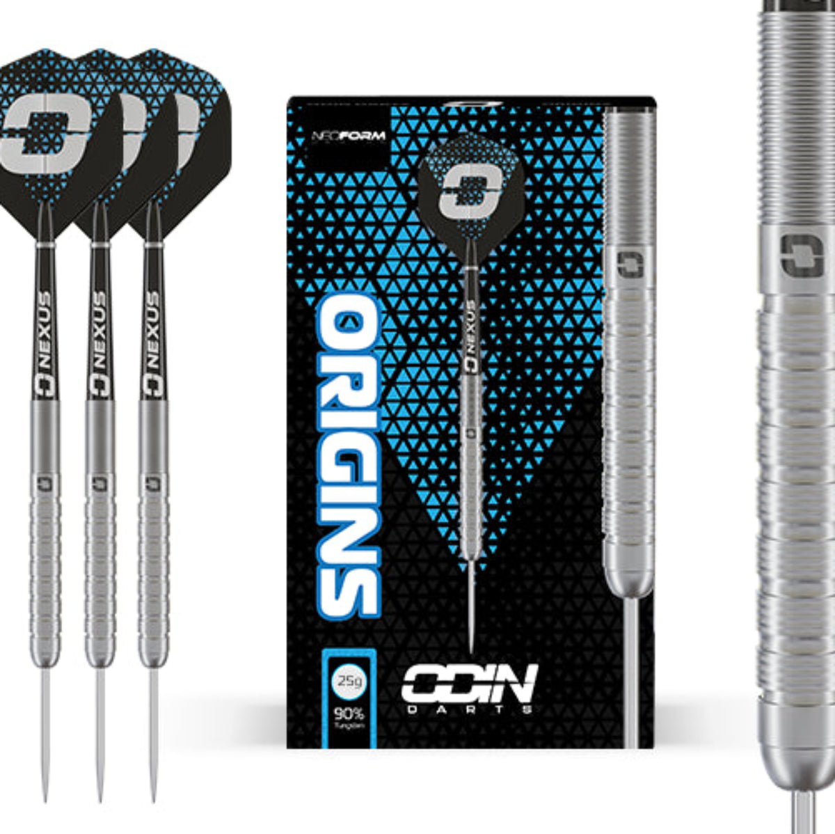 Odin - Origins - Steel Tip Darts - 90% Tungsten– Tiger Darts