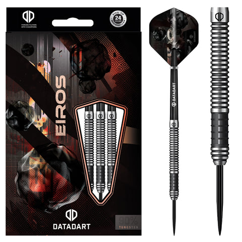 Datadart Eiros darts with packaging on a white background