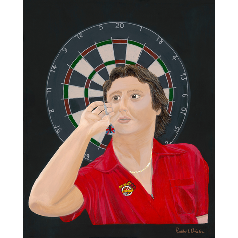 Eric Bristow "Hey Day" - Original Acrylic on Canvas Painting