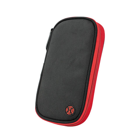 Z400 dart case in Red closed by Harrows